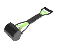 EBTOOLS Scoop de Merde de la Mâchoire de la Pointe de Compagnie - Outil Facile pour Les Chiens et Les Chats (Vert Noir)