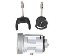 EBTOOLS Serrure de Commutateur D'allumage, Commutateur D'allumage Serrure de Baril Clé de Cylindre Serrure de Commutateur D'allumage et Jeu de Clés 2S61-A3697-AA Adapté pour Transit