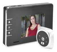 EBTOOLS sonnette de porte intelligente Sonnette vidéo intelligente Écran LCD TFT 3 pouces Caméra de vision nocturne infrarouge