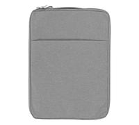 EBTOOLS Souchée d'ordinateur Portable élégante et Légère avec Conception de Double Couche, étui de Transport en Polyester pour, et Pro, Gris (Grey)