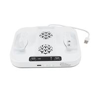EBTOOLS Station de Charge de Contrôleur de la Console de Jeu avec Ventilateur de Refroidissement et éclairage RVB pour la Série S - Support de Charge à Double Contrôle pour Les Contrôleurs