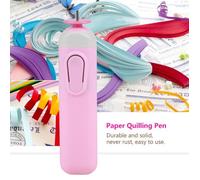 EBTOOLS Stylo Quilling électrique Artisanat en papier fendu électrique Outil de quilling Origami Winder Stylo à friser en acier