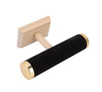 EBTOOLS support de bandeau Porte-bracelet Portable en peluche bandeau de stockage présentoir avec Base en bois compressé pour la