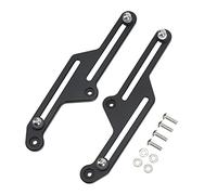 EBTOOLS Support de Pare-brise de Moto pour Tenere 700 XT700Z - Design anodisé avec une Installation Facile