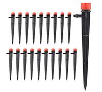 EBTOOLS Système d'irrigation Goutte à Goutte de 20 Pc avec 8 Points de Vente pour Un Arroseur de Jardin et Un Outil d'arrosage Efficace