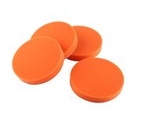 EBTOOLS tampons de polissage éponge,Orange 10 Pcs 150mm Polissage D'éponge Polissage Tampon de Cire Kit Outil pour Voiture Polisseur Tampon