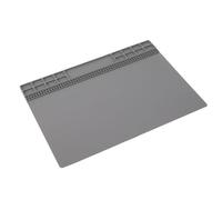EBTOOLS Tapis de Réparation de Montres Premium - - Pad en Caoutchouc avec des Positions de Vis pour Les Travaux Organisés pour Les Horlogers et Les Professionnels de la Réparation en Gris (Gray)
