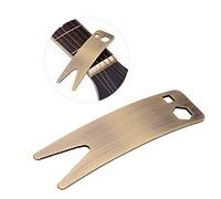 EBTOOLS Télein de Guitare Multifonctionnelle pour Maintenance de Guitare électrique avec et Trous Hexagonaux, Conception de Bronze