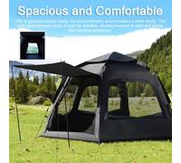 EBTOOLS Tente de Camping Automatique - Open Rapide Portable, et pour Les Aventures en Plein Air en Plein Air, la Randonnée, Le Pique-Nique et Le Camping
