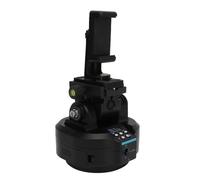 EBTOOLS Tête d'inclinaison de la Casserole Motorisée avec Télécommande - Rotation à 360 ° pour Les Téléphones Mobiles, SLR et Les Supports de Caméra
