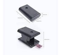 EBTOOLS Ton169 Scanner de Films Mobiles pour Les Négatifs et Les Diapositives de 35 Mm / 135 Mm avec Rétro-éclairage LED, Application de Conception et d'édition Pliables pour Une Numérisation
