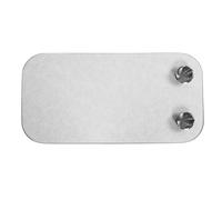 EBTOOLS Top de Table à Bateaux en Bois avec 2 Porte-Tasse, Panneau de Bureau Amovible pour RV, Yacht - élégant Design Rouge foncé (White)