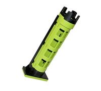 EBTOOLS Tube de Support de Canne à Pêche avec Hauteur et Caoutchouc Souple pour Boîte de Pêche - Solution de Stockage Optimale pour Les Pêcheurs (Green)