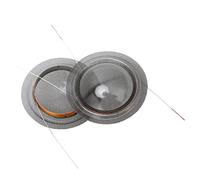 EBTOOLS Tweeter Vocal Bobine 25 Mm Tetoron Film de Dôme de Remplacement Transparent pour Assemblage de Haut-Parleur Bricolage