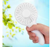 EBTOOLS Ventilateur électrique à Main avec Réglage à 3 Vitesses, Batterie à la Fermeture et Conception Légère pour une Utilisation Extérieure (#1)