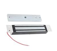 EBTOOLS Verrouillage Magnétique électrique DC12V avec Force de Maintien de 280 Kg, Mode NC sécurisé pour Le Bois, Le Verre, Les Portes Métalliques - Low Bruit,