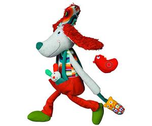 ebulobo La Happy Farm Poupée Multi Activités Peace and Love (Antoine le Chien)