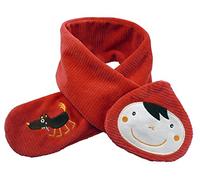 EBULOBO - Echarpe Chaperon Rouge - Collection T'es Fou Louloup - Long 70 cm -Boite Cadeau