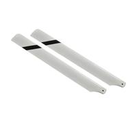 EburpKhbd Rotor Principal en Carbone et Verre, hélice en Fiber de Verre de 325mm, Compatible avec l'hélicoptère RC de la série 450