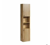 Ebuy24 PureBliss Armoire haute de salle de bain chêne blond