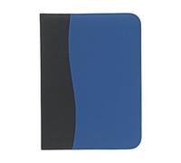 Ebuygb A4 Organiseur Conference Porte-documents avec bloc-notes et stylo, Bleu