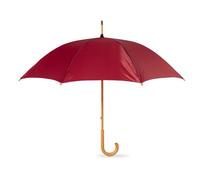 eBuyGB Parapluie classique à manche en bois, Bourgogne, 41.5 "