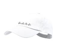 eBuyGB Team Casquette de Baseball, Blanc-Bride to Be, Taille Unique-M Femme