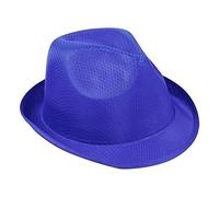 eBuyGB Unisexe 1275104-10 Lot de 10 Chapeaux de Soleil Bleu