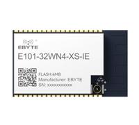 EBYTE 2,4 G ESP32 Dual Core WIFI BLE4.2 MCU E101-32WN4 Series 20-22dbm longue distance 3-400m transmission série port série transparent (E101-32WN4-XS-IE)