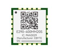 EBYTE 433M PAN3060/3029 ChirpIOT Lora Module sans fil E290 SPI Series 20 dbm basse puissance longue distance AT commande IAP RSSI (433M 20dbm 3029 Mini)