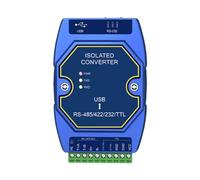 EBYTE Convertisseur industriel USB vers RS485 RS422 RS232 TTL Série E810-U FT232 Isolation du signal d'alimentation Type-C 3,3 V/5 V (E810-U15HF)