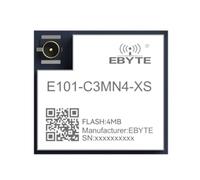 EBYTE ESP32 ESP32-C3 Module WiFi 2,4 G SoC Série E101-C3MN4 Dual Core Mcu Faible Puissance 20 dbm 400 m IoT AT Commande portable (E101-C3MN4-XS)