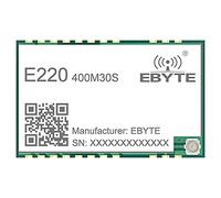 EBYTE LLCC68 LoRa Module sans fil 433 MHz 470 MHz E220-400M30S 30 dBm 10 km longue distance IPEX/trou d'antenne