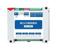 EBYTE ModBus RTU I/O Module réseau MA01-XACX0440 avec Port série pour PLC RS485 4AI+ADO 4 Sorties Watchdog Anti-Crash