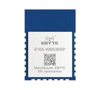 EBYTE Module de transmission transparent NearLink WiFi6 + BLE5.4 + SLE1.0 2,4 G avec port série E105-WBS36S Carte de test longue distance (E105-WBS36SP)