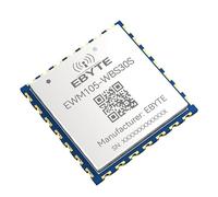 EBYTE Module de transmission transparent NearLink WiFi6 + BLE5.4 + SLE1.0 2,4 G avec port série E105-WBS36S Carte de test longue distance (EWM105-WBS30S)
