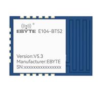 EBYTE Module port série BLE5.3 DA14535 E104-BT52-V5.3 OTA longue distance 250 m faible puissance MAC UART de qualité industrielle (E104-BT52-V5.3)