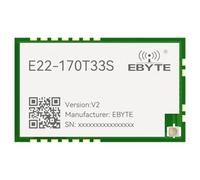 EBYTE Module RF LoRa 170 MHz E22-170T30/33S sans fil UART DIP 30-33 dBm longue portée SMA-K antenne (170 m SMD 33 dBm)