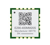 EBYTE Module sans fil Chirpiot E290 433/868/915 MHz PAN3060 LoRa 20/30 dbm à commande AT, relais de transmission de port série à faible puissance, mise à niveau IAP (400 M SPI 20 dbm mini)