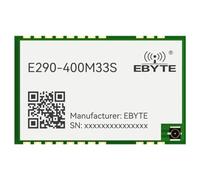 EBYTE Module sans fil Chirpiot E290 433/868/915 MHz PAN3060 LoRa 20/30 dbm à commande AT, relais de transmission de port série à faible puissance, mise à niveau IAP (400 M SPI 33 dbm)