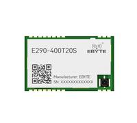 EBYTE Module Sans Fil LoRa ChirpIOT E290-400T20S PAN3060 : 433 MHz, 20 DBm, Faible Consommation, Longue Portée (5 ), Commandes AT, IAP, RSSI