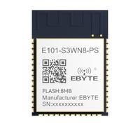 EBYTE Module sans fil WiFi Bluetooth ESP32-S3 Dual Core MCU port série E101-S3MN8 PCB basse puissance pour maison intelligente industrielle (E101-S3WN8-PS)
