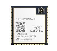 EBYTE Module sans fil WiFi Bluetooth ESP32-S3 Dual Core MCU port série E101-S3MN8 PCB basse puissance pour maison intelligente industrielle (E101-S3WN8-XS)