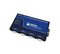 EBYTE Serveur série 8 canaux RS485 RS232 vers Ethernet série NB183-V2 UDP MQTT HTTP Modbus Gateway - RTU Ordinateur hôte at (POE isolé)