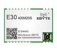 EBYTE SI4463 433MHz 470MHz RF Module sans fil SPI longue distance 2,5 km 20dBm IPEX pour Smart Home Wear VR RFID E30-400M20S (4463)