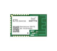 EBYTE Zigbee E75-2G4M10S JN5169 Émetteur-récepteur sans fil 2,4 GHz 10 mW SMD 10 dBm PCB IPEX 2,4 GHz rf module émetteur-récepteur