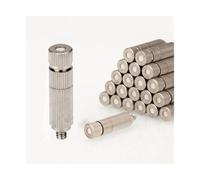EBZFASO Buses de brumisation, 20 PC Haute Pression 10-24 UNC en Laiton avec Filtre antibrouillard Buses 0.1-0.9mm Refroidissement extérieur