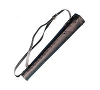 EBZFASO Carquois pour Le tir à l'arc Porte-flèches en Cuir PU, Accessoire de tir à l'arc rétro for Sports de Plein air(Black)