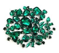 EBZFASO Crystal Glass Sew-on Rhinestones