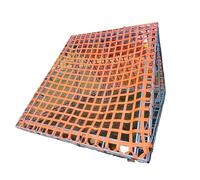 EBZFASO Filet pour camion, For palan 1T, 2T, 3T, 4T - Sangle plate en nylon 1,5 pouce avec boucle de levage 1 m(1M/3.3Ft 10Cm Mesh Load 500Kg)